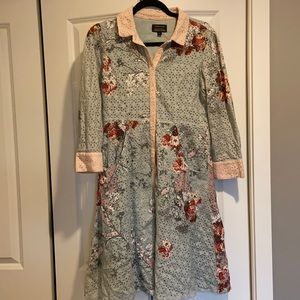 Stunning Varun Bahl Shirtdress 100% cotton